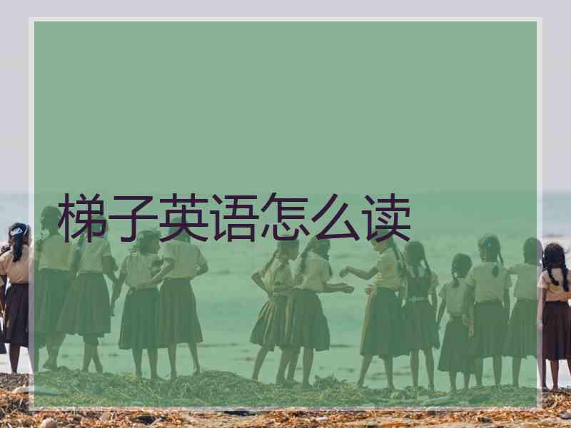 梯子英语怎么读