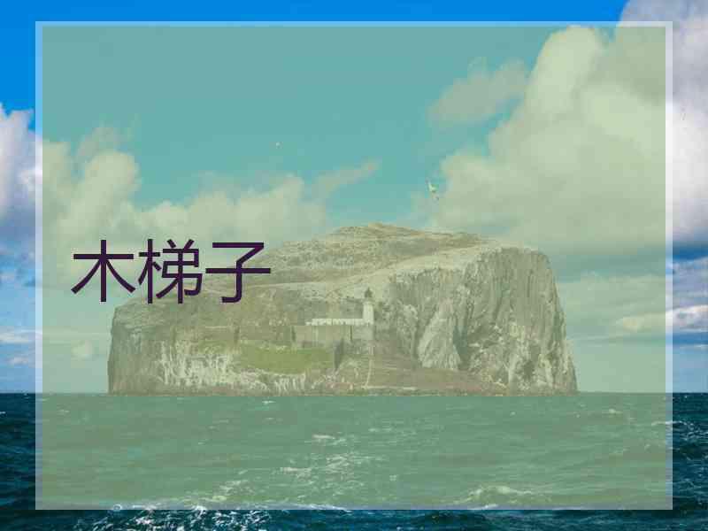 木梯子
