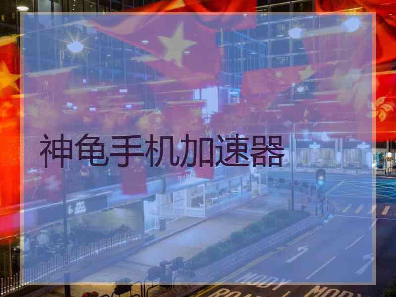 神龟手机加速器