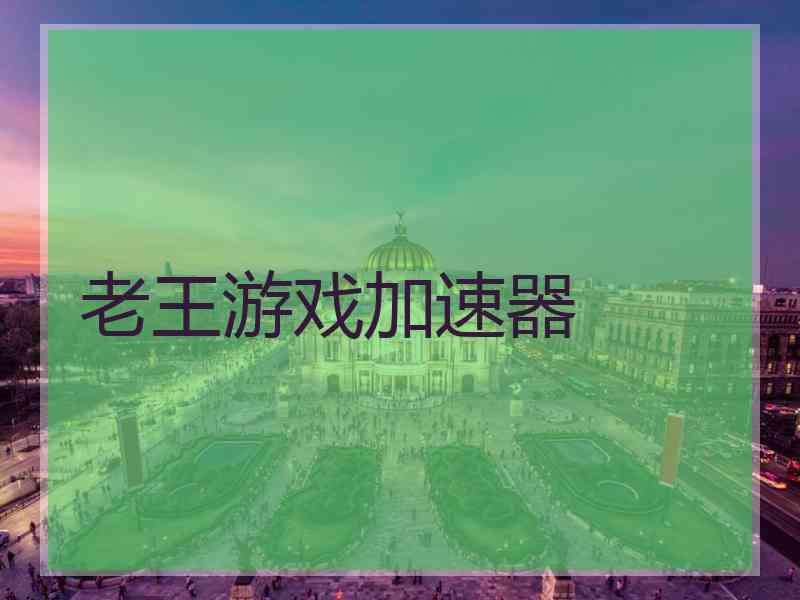 老王游戏加速器