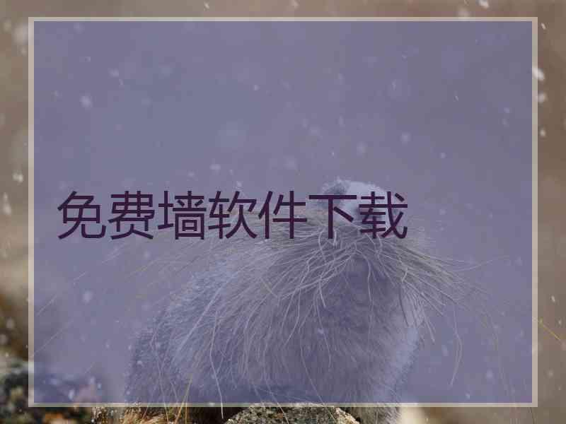 免费墙软件下载