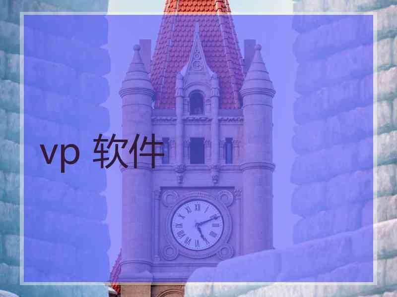 vp 软件