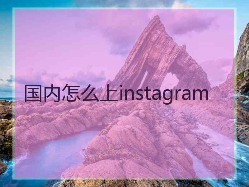 国内怎么上instagram