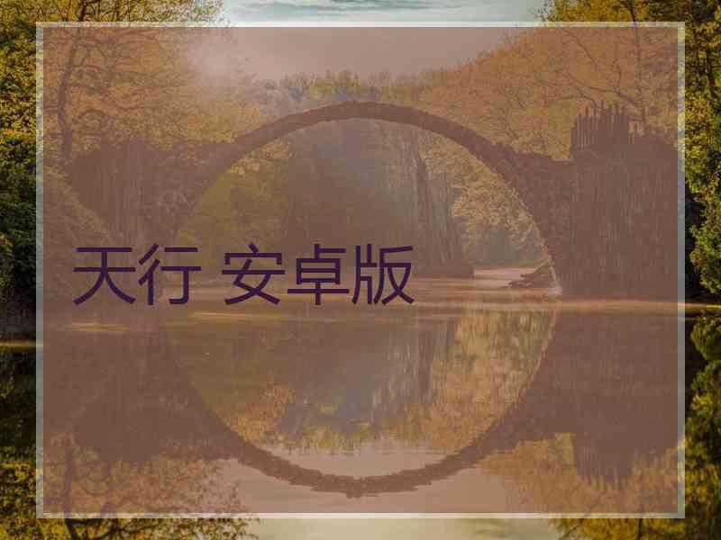 天行 安卓版