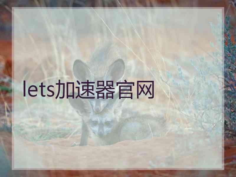 lets加速器官网