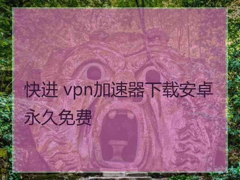 快进 vpn加速器下载安卓永久免费