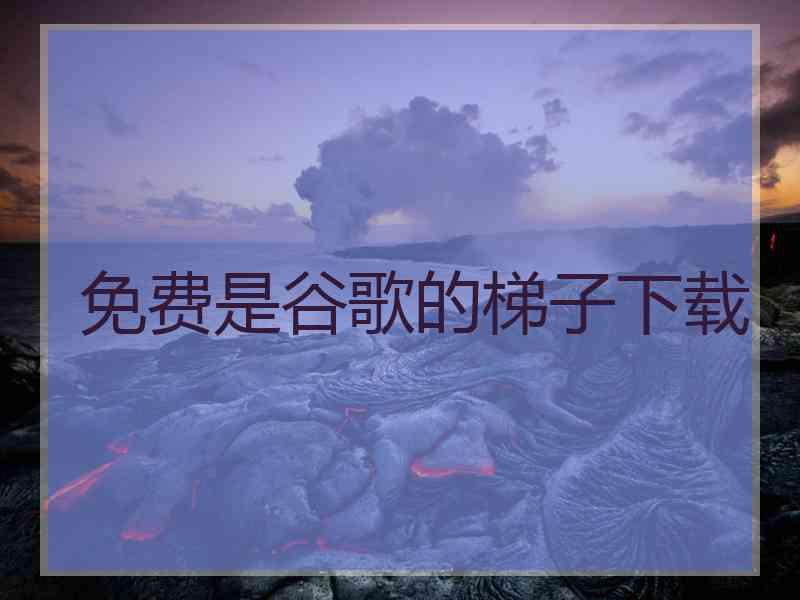 免费是谷歌的梯子下载