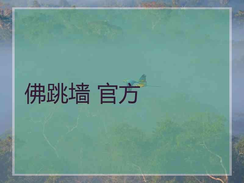 佛跳墙 官方