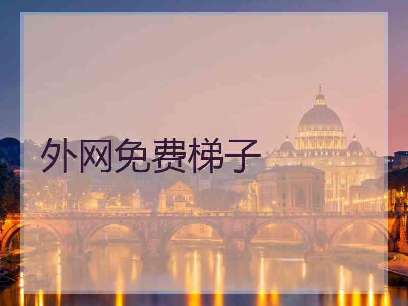 外网免费梯子