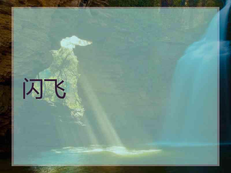 闪飞