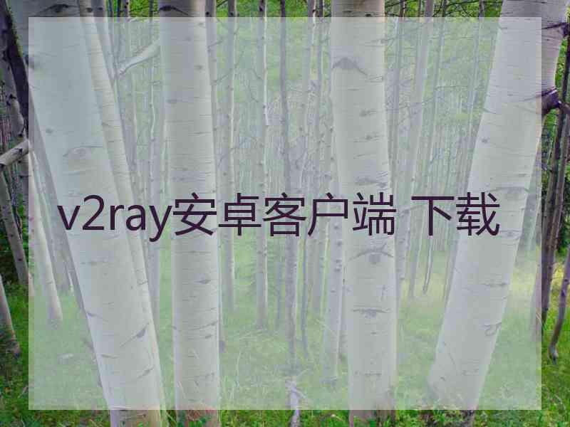 v2ray安卓客户端 下载