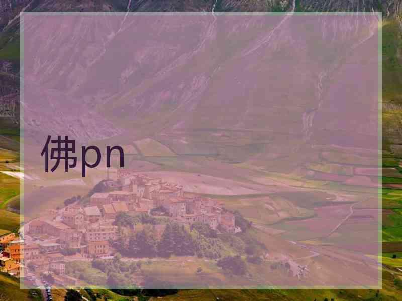 佛pn