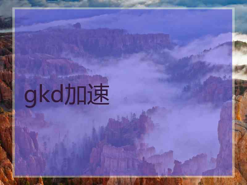 gkd加速