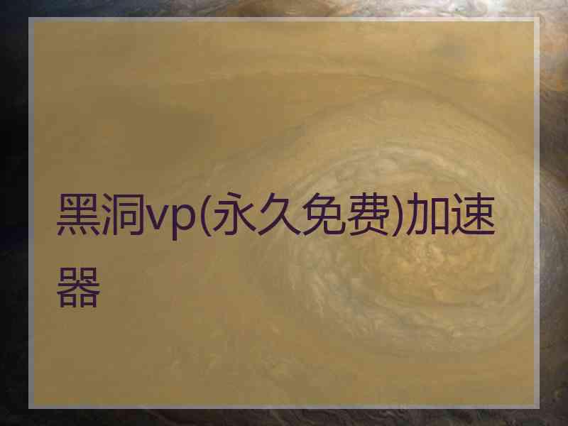 黑洞vp(永久免费)加速器